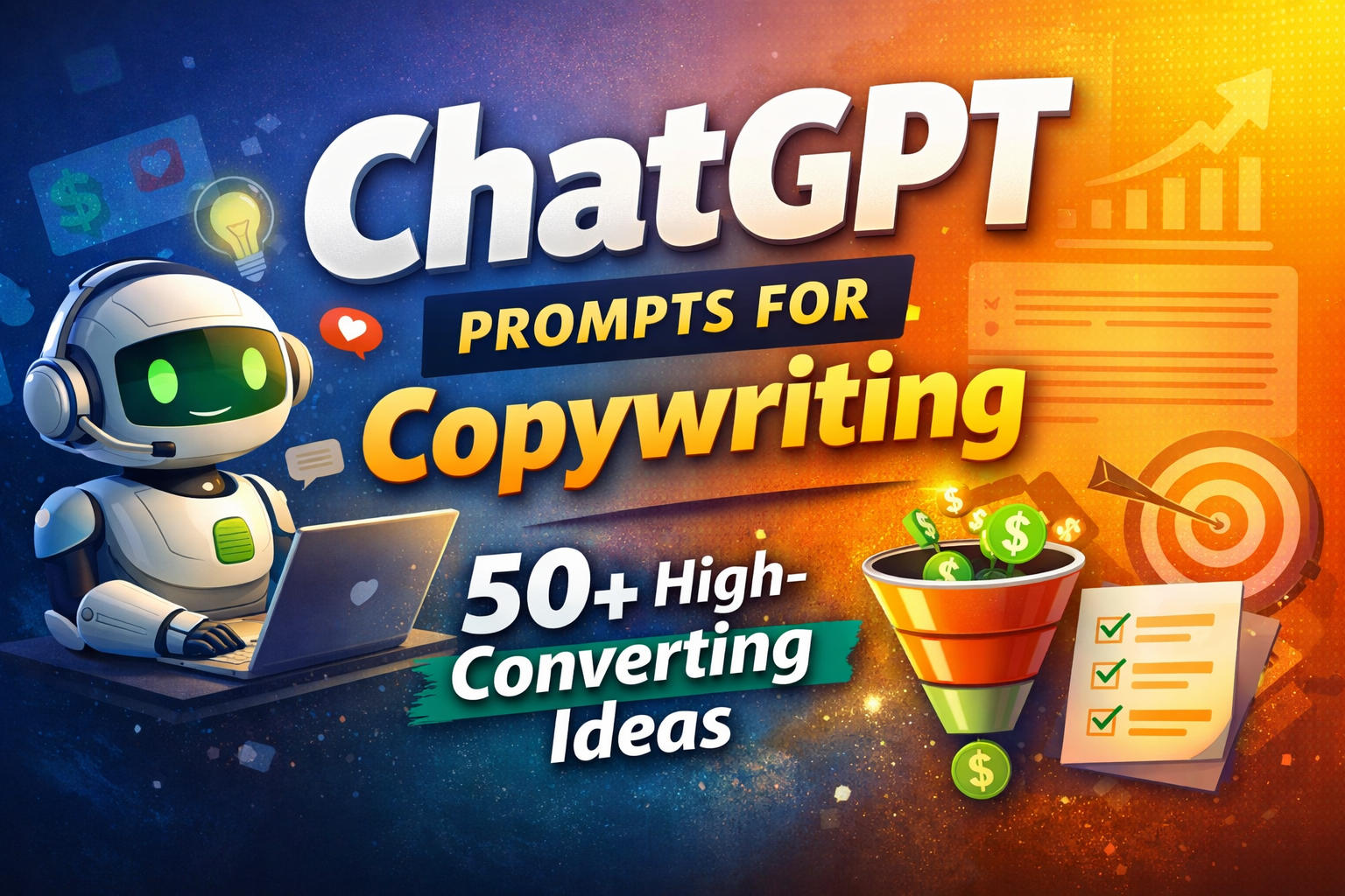 ChatGPT Prompts for Copywriting: 50+ AI Prompts for High-Converting Content