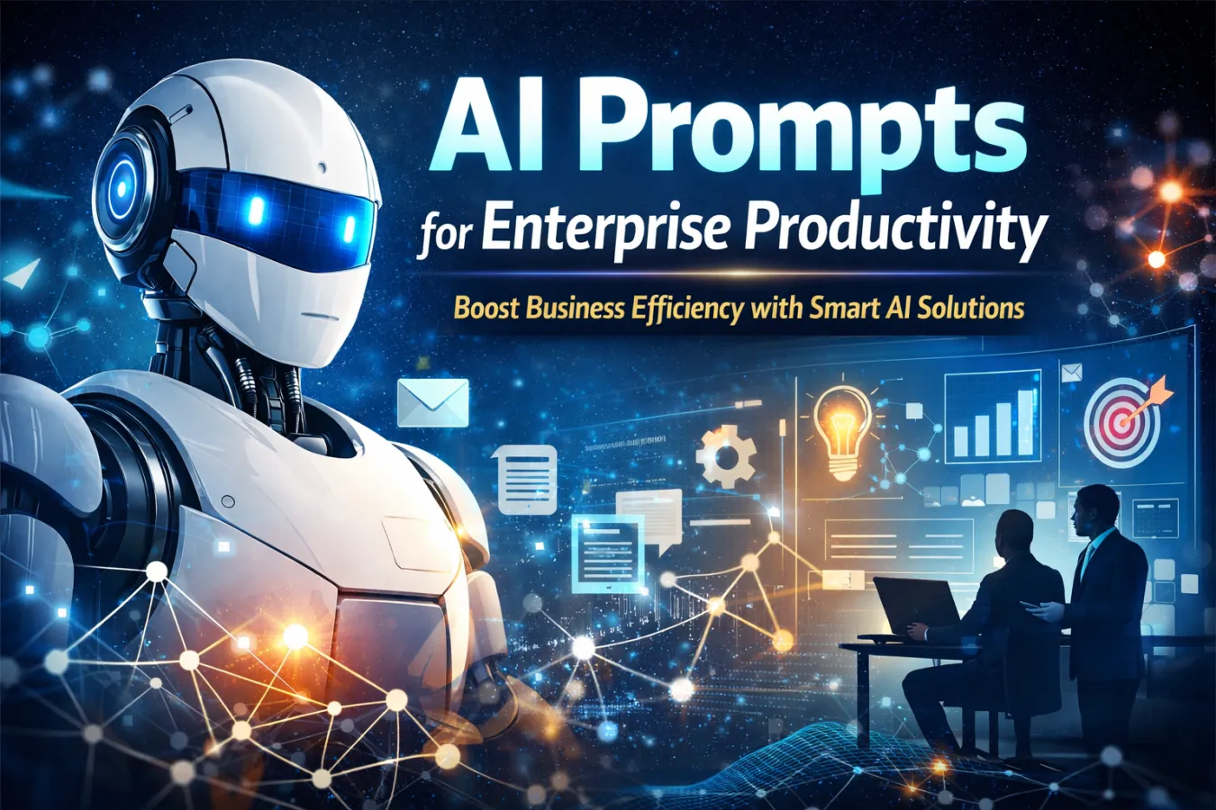 AI Prompts for Enterprise Productivity: 50+ Powerful AI Prompt Examples to Boost Business Efficiency , AI prompts for enterprise productivity, enterprise AI prompts, AI productivity tools for business, business automation prompts, AI workflow automation prompts, AI prompt engineering for companies, enterprise AI tools, AI productivity examples