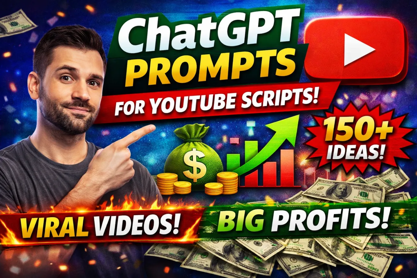 ChatGPT Prompts for YouTube Scripts (150+ Viral Ideas to Boost Views & Earnings) , chatgpt prompts for youtube scripts, youtube script prompts, ai youtube script generator, viral youtube script ideas, youtube automation prompts, chatgpt for youtube growth, youtube content ideas ai, youtube script writing prompts