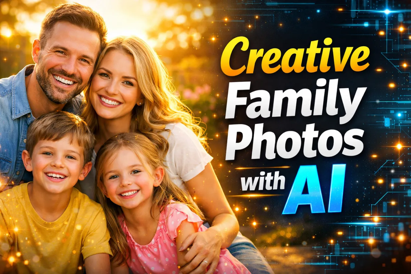 Creative Family Photos with AI: ChatGPT Prompts , chatgpt family photo prompt,AI family photo prompt, ChatGPT prompt for family portrait, family portrait AI prompt, AI family portrait generator, realistic family photo prompt, cinematic family photo prompt