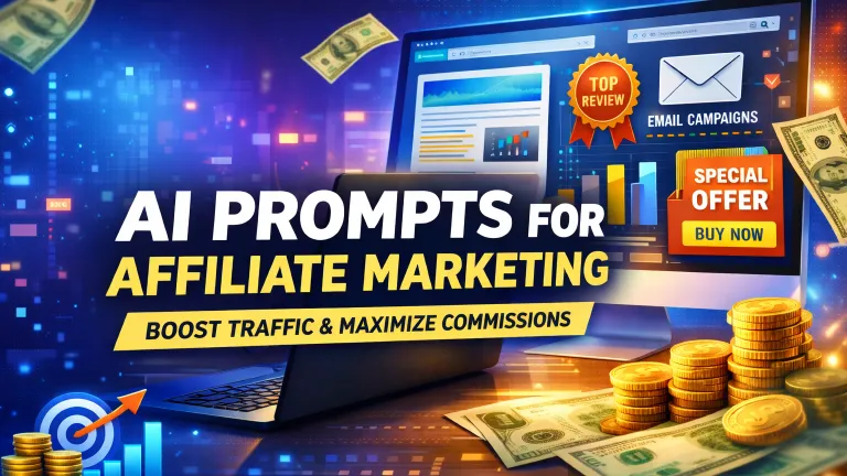 AI Prompts for Affiliate Marketing: 25+ Powerful Prompts to Boost Traffic & Comm... AI Prompts for Affiliate Marketing: 25+ Powerful Prompts to Boost Traffic & Comm...