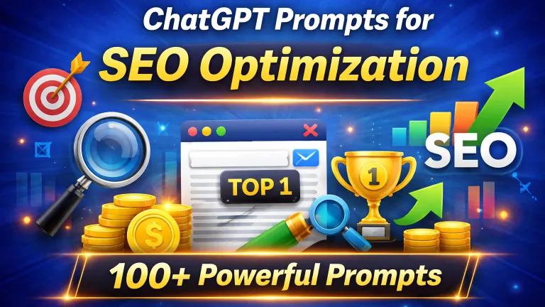 Top ChatGPT Prompts for SEO Optimization (100+ Powerful Prompts for Ranking #1)
