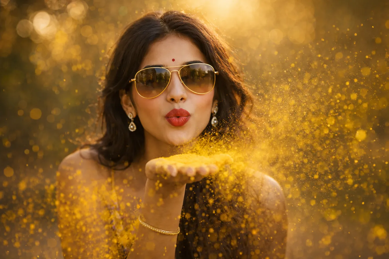 Holi AI Portrait Prompt: Ultra-Realistic 8K Cinematic Festival Image Generator Guide , Holi AI portrait prompt, ultra realistic Holi image, 8K cinematic festival photo, Indian Holi AI generator, yellow gulal portrait prompt, cinematic powder effect, Holi photography AI, viral Holi image prompt