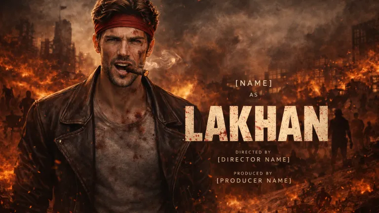 Cinematic Lakhan Movie Poster AI Prompt (2026 Updated)