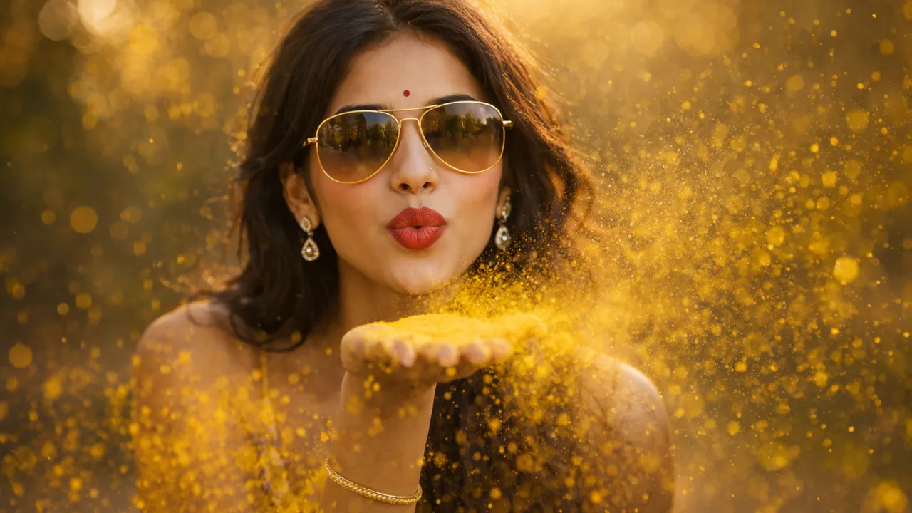 Holi AI Portrait Prompt: Ultra-Realistic 8K Cinematic Festival Image Generator Guide , Holi AI portrait prompt, ultra realistic Holi image, 8K cinematic festival photo, Indian Holi AI generator, yellow gulal portrait prompt, cinematic powder effect, Holi photography AI, viral Holi image prompt