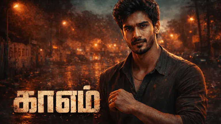 Tamil Gangster Movie Poster Prompt – Cinematic AI Poster