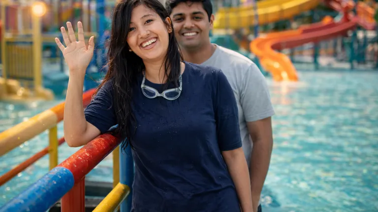 Ultra Realistic AI Photo Prompt Guide (Cinematic Water Park Couple Scene) , ultra realistic ai photo prompt, cinematic ai prompt, water park ai image prompt, ai couple image prompt, photorealistic ai prompts, midjourney prompts realistic, ai image prompt guide, stable diffusion realistic prompt