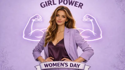 International Women’s Day AI Poster Prompt (2026) – Create Viral Girl Power Camp...