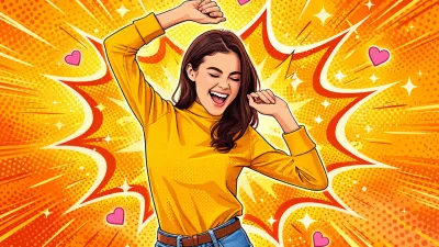 Viral High End Pop Art Vector Illustration from Photo Pro Comic Style