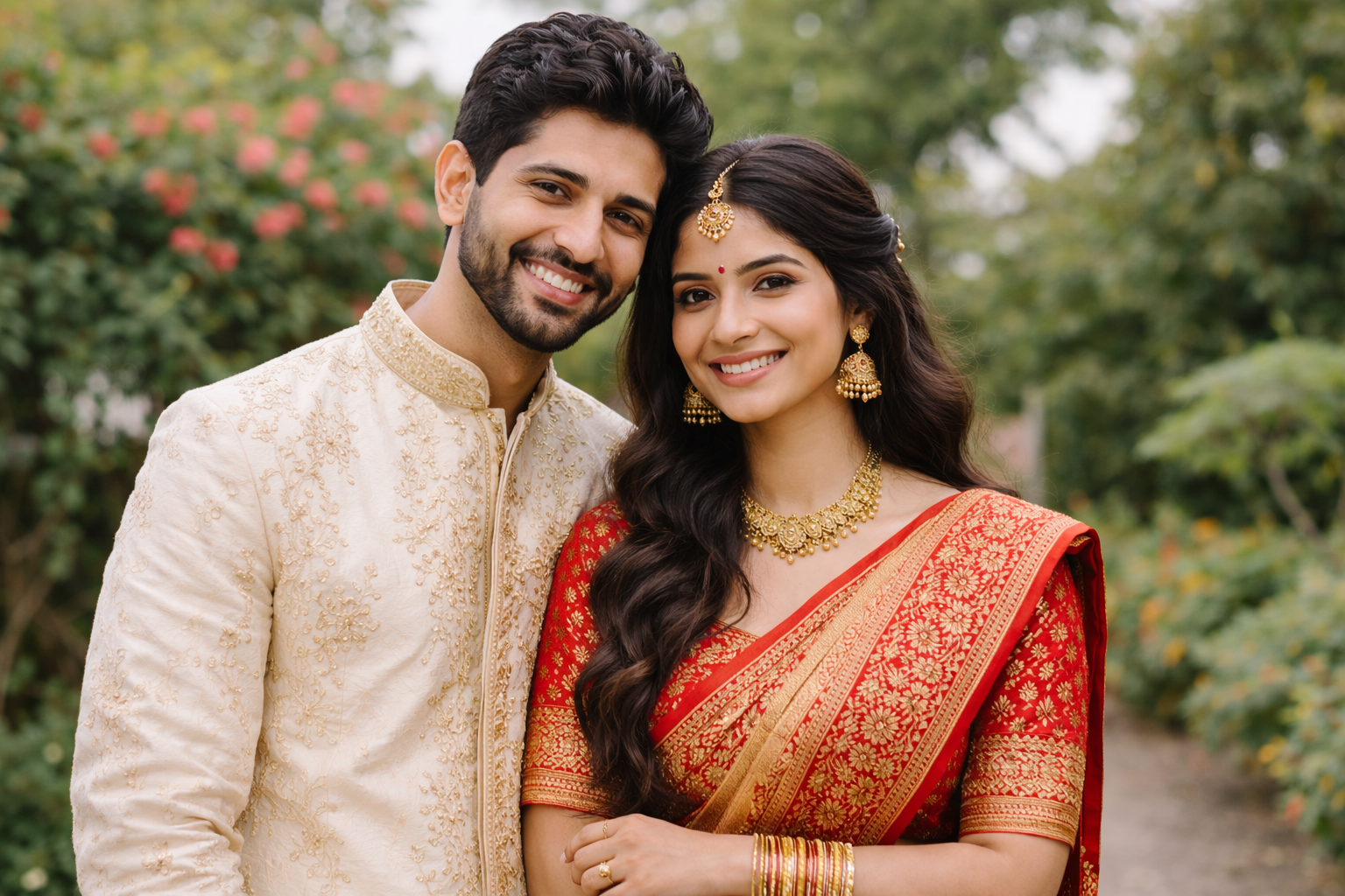 Holi Couple AI Portrait Prompt: Ultra-Realistic 8K Powder Explosion Guide - Before