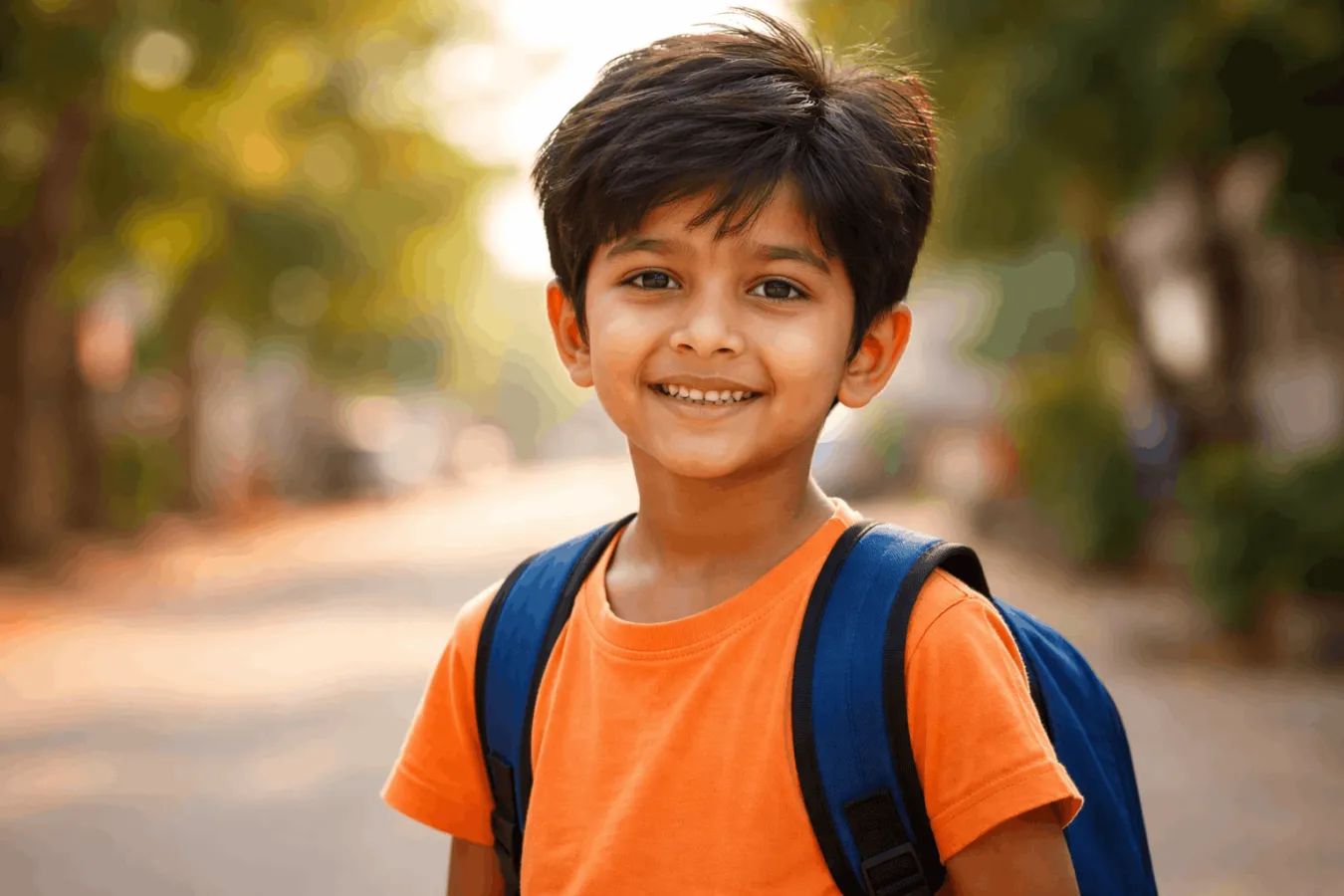 Peaceful Mahadev Devotional Portrait with Young Indian Boy | 8K Art , Mahadev devotional portrait, Lord Shiva artwork, Indian boy Namaste, Shiva Himalayan background, spiritual portrait 8K, saffron kurta devotion, peaceful Mahadev mural, Hindu devotional art, divine Shiva image