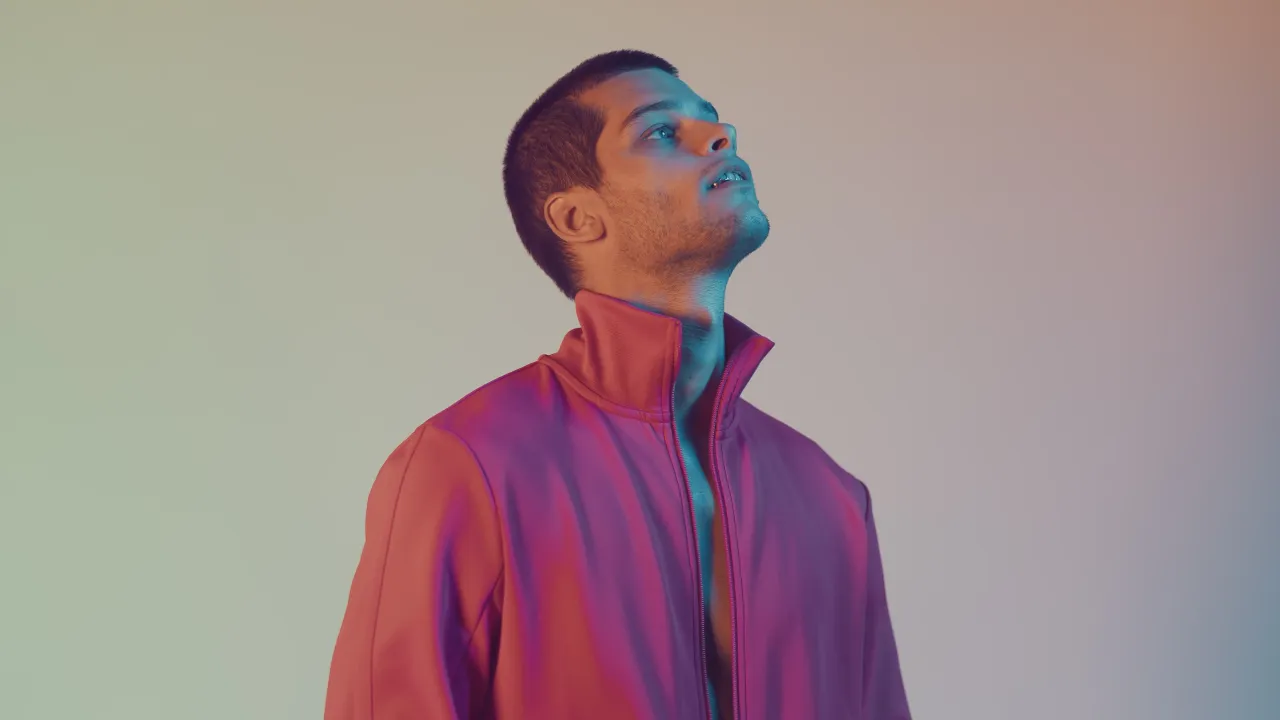 Red Cinematic Tamil Gangster Movie Poster Style Illustration , Tamil gangster poster style, cinematic red movie poster, AI cinematic illustration, action movie poster art, gritty gangster artwork, high contrast poster design, digital illustration 4K