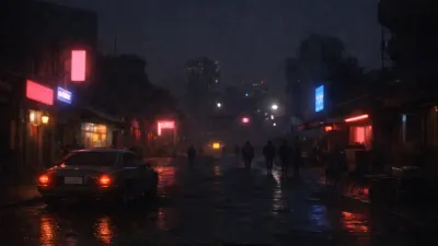 Cyberpunk City Night 8K – Ultra Realistic Neon Street