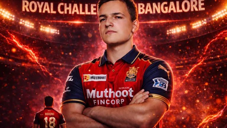 RCB jersey AI prompt red black IPL 2026 ultra realistic sportswear